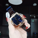  Shop Authentic Guess Phoenix Blue Dial Brown Leather Strap Watch for Men - GW0386G2 - Luxxuri