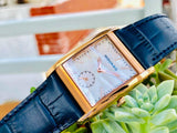  Shop Authentic Movado Heritage Mother of Pearl White Dial Blue Leather Strap Watch For Women - 3650052 - Luxxuri