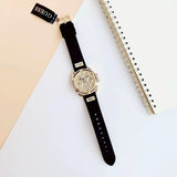  Shop Authentic Guess Queen Quartz Gold Dial Black Silicone Strap Watch For Women - GW0536L3 - Luxxuri