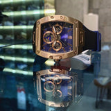  Shop Authentic Guess Phoenix Multifunction Blue Dial Blue Rubber Strap Watch for Men - GW0202G4 - Luxxuri