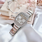  Shop Authentic Guess Phoenix Multifunction Crystals Silver Dial Silver Steel Strap Watch For Men - GW0094G1 - Luxxuri