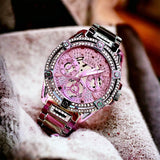  Shop Authentic Guess Queen Multicolor Dial Multicolor Steel Strap Watch For Women - GW0464L4 - Luxxuri