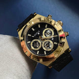  Shop Authentic Guess Continental Black Dial Black Rubber Strap Watch for Men - GW0262G2 - Luxxuri