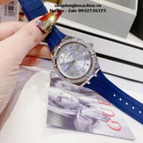  Shop Authentic Guess Cosmo Diamonds Silver Dial Blue Rubber Strap Watch for Women - GW0034L5 - Luxxuri