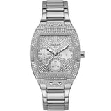  Shop Authentic Guess Raven Diamonds Silver Dial Silver Steel Strap Watch for Women - GW0104L1 - Luxxuri
