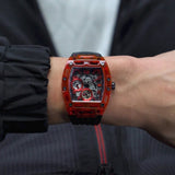  Shop Authentic Guess Phoenix Multifunction Analog Red Dial Black Silicone Strap Watch For Men - GW0499G4 - Luxxuri