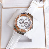  Shop Authentic Guess Limelight White Dial White Rubber Strap Watch for Women - W1053L2 - Luxxuri