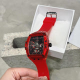  Shop Authentic Guess Phoenix Multifunction Black Dial Red Rubber Strap Watch for Men - GW0203G5 - Luxxuri