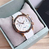  Shop Authentic Guess Catalina White Dial White Silicon Strap Watch For Women - W0562L1 - Luxxuri