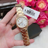  Shop Authentic Marc Jacobs Mandy White Dial Gold Steel Strap Watch for Women - MJ3573 - Luxxuri