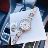  Shop Authentic Michael Kors Sophie Chronograph Silver Dial Two Tone Steel Strap Watch For Women - MK3880 - Luxxuri