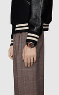  Shop Authentic Gucci Dive Limited Edition Black Dial Black Rubber Strap Unisex Watch - YA136333 - Luxxuri