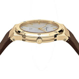  Shop Authentic Salvatore Ferragamo F-80 Classic White Dial Brown Leather Strap Watch for Men - SFDT00819 - Luxxuri