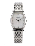  Shop Authentic Longines La Grande Classique de Longines Tonneau White Dial Silver Steel Strap Watch for Women - L4.205.4.87.6 - Luxxuri