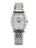  Shop Authentic Longines La Grande Classique de Longines Tonneau White Dial Silver Steel Strap Watch for Women - L4.205.4.87.6 - Luxxuri
