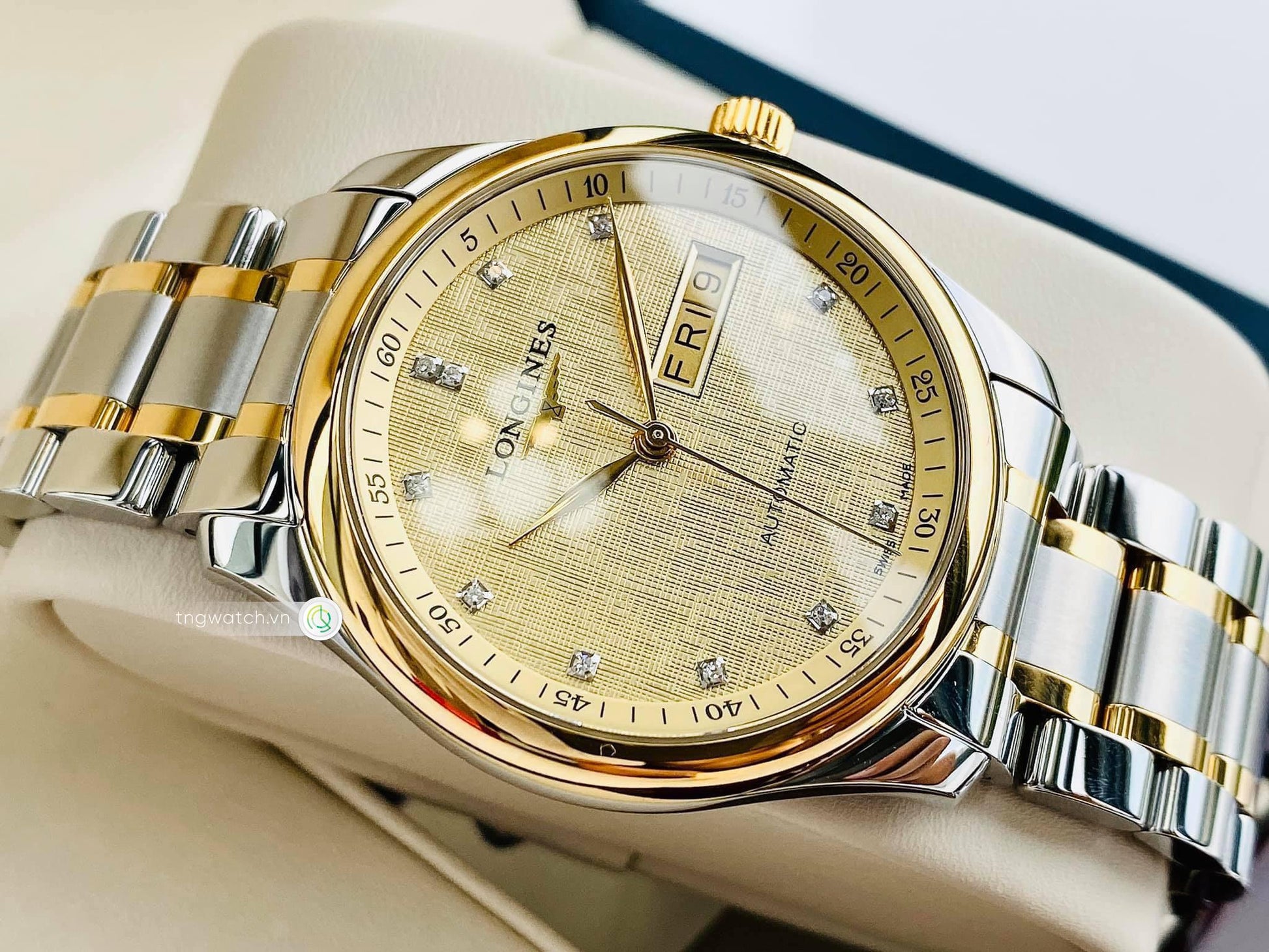  Shop Authentic Longines Master Collection Automatic 38.5mm Watch for Men - L2.755.5.38.7 - Luxxuri