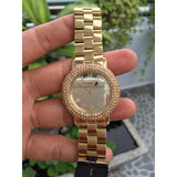  Shop Authentic Marc Jacobs Marci Gold Dial Gold Steel Strap Watch for Women - MBM3191 - Luxxuri
