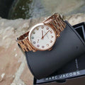  Shop Authentic Marc Jacobs Baker White Dial Rose Gold Steel Strap Watch for Women - MBM3441 - Luxxuri