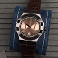  Shop Authentic Maserati Potenza Brown Dial Brown Leather Strap Watch For Men - R8851108011 - Luxxuri