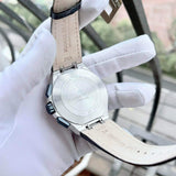  Shop Authentic Maurice Lacroix Aikon Chronograph Blue Dial Blue Leather Strap Watch For Men - AI1018-SS001-432-4 - Luxxuri