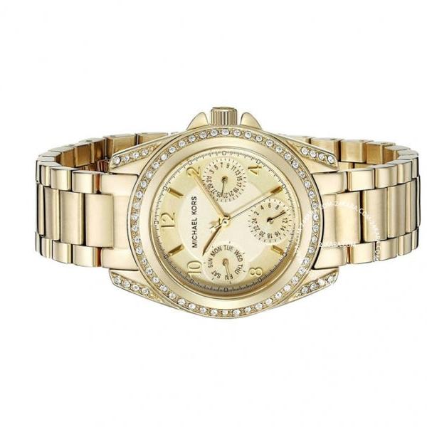  Shop Authentic Michael Kors Blair Gold Dial Gold Steel Strap Watch for Women - MK5639 - Luxxuri