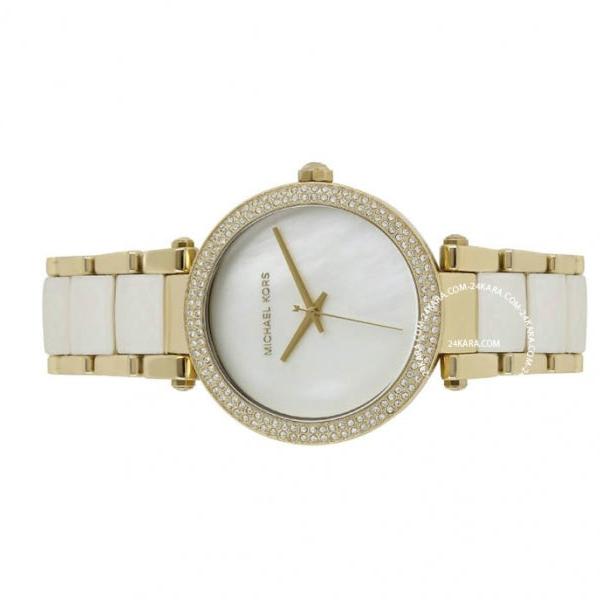  Shop Authentic Michael Kors Parker Mother of Pearl Dial Two Tone Steel Strap Watch for Women - MK6400 - Luxxuri