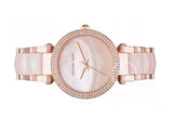  Shop Authentic Michael Kors Parker Mother of Pearl Pink Dial Two Tone Steel Strap Watch for Women - MK6402 - Luxxuri