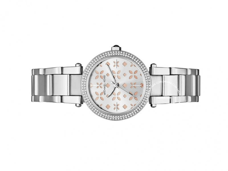  Shop Authentic Michael Kors Parker Silver Dial Silver Stainless Steel Strap Watch for Women - MK6483 - Luxxuri
