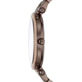  Shop Authentic Michael Kors Darci Quartz Brown Dial Brown Steel Strap Watch For Women - MK3553 - Luxxuri