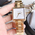 Shop Authentic Michael Kors Lake Quartz White Dial Gold Steel Strap Watch For Women - MK3644 - Luxxuri