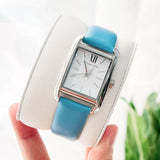  Shop Authentic Michael Kors Petite Monroe White Dial Blue Leather Strap Watch for Women - MKO1061 - Luxxuri