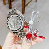  Shop Authentic Michael Kors Lennox Quartz Silver Dial Silver Steel Strap Watch For Women - MK7234 - Luxxuri