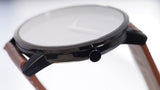  Shop Authentic Movado Museum Classic Black Dial Brown Leather Strap Watch for Men - 0607198 - Luxxuri