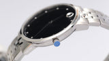  Shop Authentic Movado Museum Classic Diamonds Black Dial Silver Steel Strap Watch for Men - 0607201 - Luxxuri