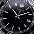  Shop Authentic Movado Series 800 Black Dial Silver Steel Strap Watch For Men - 2600135 - Luxxuri