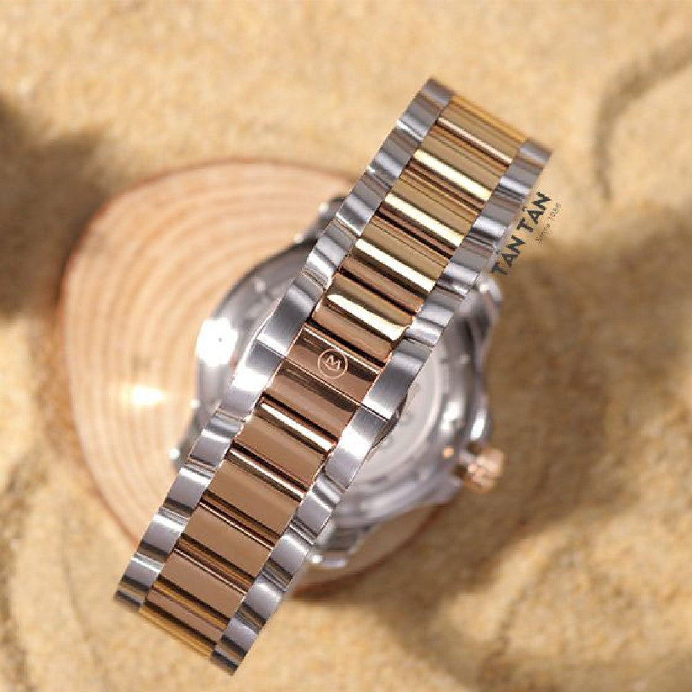  Shop Authentic Movado Series 800 Blue Dial Two Tone Steel Strap Watch for Men - 2600149 - Luxxuri