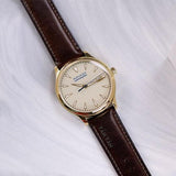  Shop Authentic Movado Heritage Calendoplan Beige Dial Brown Leather Strap Watch for Men - 3650003 - Luxxuri
