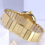  Shop Authentic Movado Edge Gold Dial Gold Steel Strap Watch for Women - 3680014 - Luxxuri