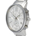  Shop Authentic Calvin Klein Post Minimal White Dial Silver Steel Strap Watch for Men - K7627126 - Luxxuri