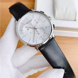  Shop Authentic Calvin Klein Posh Silver Dial Black Leather Strap Watch for Men - K8Q371C6 - Luxxuri