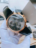  Shop Authentic Calvin Klein Posh Grey Dial Black Leather Strap Watch for Men - K8Q376C3 - Luxxuri