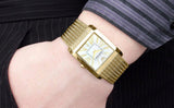  Shop Authentic Emporio Armani Mother of Pearl Dial Gold Mesh Bracelet Watch For Men - AR2016 - Luxxuri