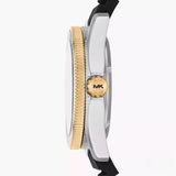  Shop Authentic Michael Kors Maritime Analog Green Dial Black Silicone Strap Watch for Men - MK9158 - Luxxuri