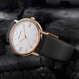  Shop Authentic Emporio Armani Dress Quartz White Dial Brown Leather Strap Watch For Men - AR11011 - Luxxuri