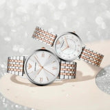  Shop Authentic Emporio Armani Kappa Quartz Silver Dial Two Tone Mesh Bracelet Watch For Men - AR11093 - Luxxuri