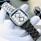  Shop Authentic Fossil Inscription Multifunction Silver Dial Grey Steel Strap Watch for Men - BQ2657 - Luxxuri