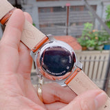  Shop Authentic Fossil Grant Twist Multifunction Blue Dial Brown Leather Strap Watch for Men - ME1161 - Luxxuri