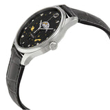  Shop Authentic Gucci G-Timeless Moonphase Black Dial Black Leather Strap Watch For Men - YA126327 - Luxxuri