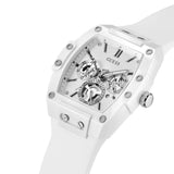  Shop Authentic Guess Phoenix Multifunction White Dial White Rubber Strap Watch for Men - GW0203G2 - Luxxuri