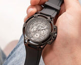  Shop Authentic Guess Matrix Multifunction Grey Dial Grey Rubber Strap Watch for Men - GW0423G3 - Luxxuri